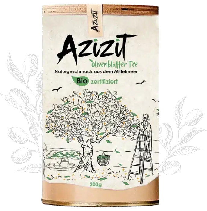 Azizit Olive leaf tea